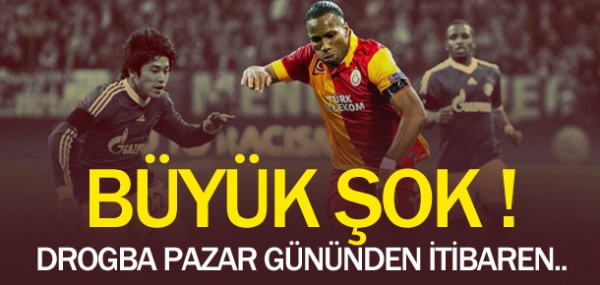 Galatasaray'da  Drogba oku